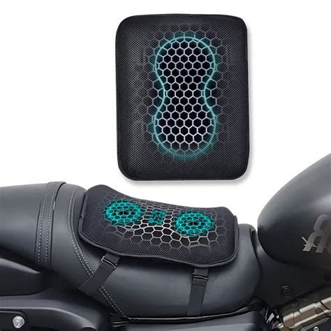 Motocycle Seat Cushion Motorcycle Gel Seat Cushion Breathable Motorcycle Seat Pad For Long