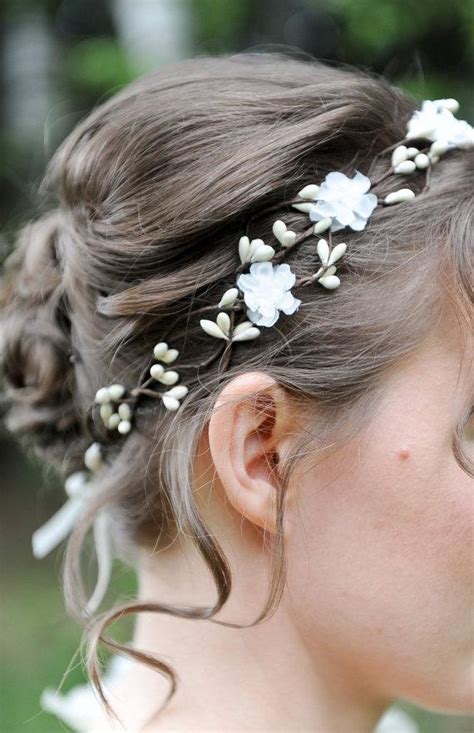 Bridal Hair Accessories Bridal Flower Crown Bridal Headband Floral Crown Flower Girl Hair