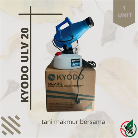 Jual Alat Fogging UAP KYODO ULV 20 ULV COLD FOGGER Mesin Fogging