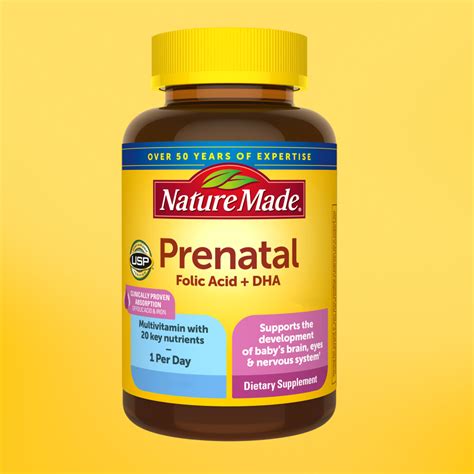 Nature Made Prenatal Vitamins With Dha Nutrition Facts Besto Blog