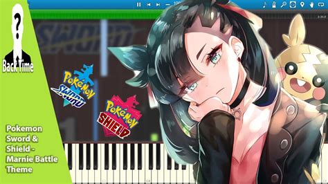 Pokemon Sword Shield Marnie Battle Theme Piano Cover Sheets