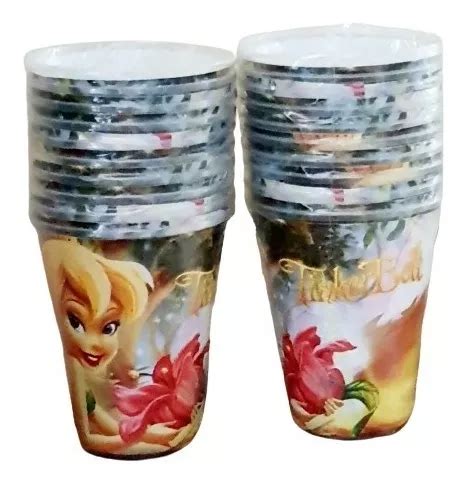 Vaso Tinker Bell Vasos Desechables Fiesta Cumplea Os Ni A En Venta