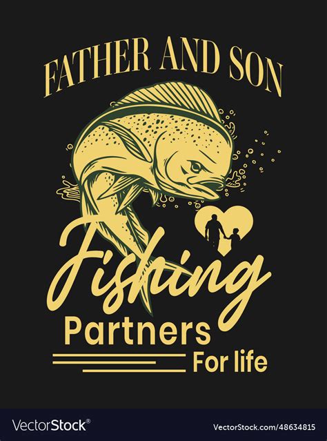 Fishing T Shirt Design Vintage Royalty Free Vector Image