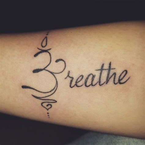 Just Breathe Just Breathe Tattoo Inspirational Tattoos Tattoos