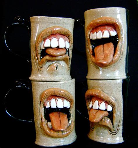 Bad Coffee Mugs By Thebigduluth On Deviantart Clay Ceramics Bad