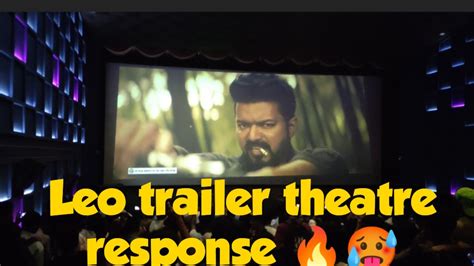 Leo Trailer Theatre Response Youtube