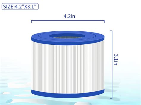 Amazon Hrozny Type VI Spa Filter And Hot Tub Filter Replacement Cartridge For Inflatable