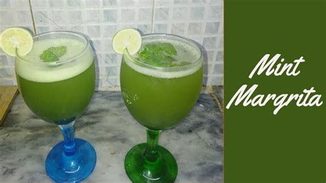 Mint Margarita Drink Famous Recipe How To Make Mint Margarita At Home Youtube