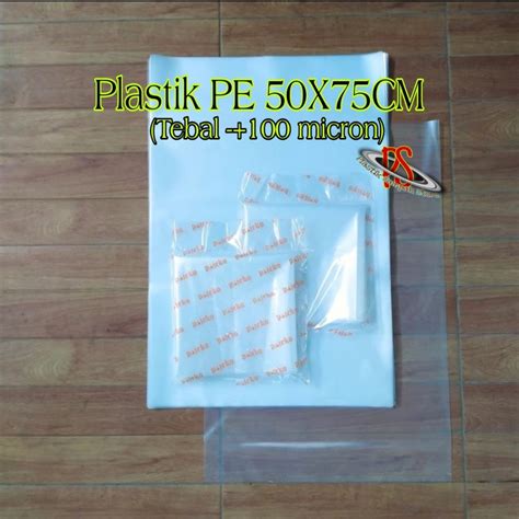 Jual Plastik Bening X Cm Plastik Pe Bening X Cm