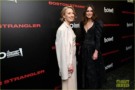 Keira Knightley Carrie Coon Premiere Boston Strangler Movie In Nyc