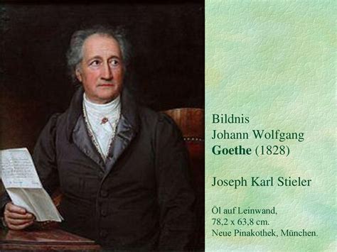 Johann Wolfgang Von Goethe Friedrich Schiller Und Weimar K Ppt