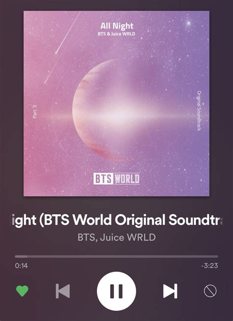 Bts Release All Night Featuring Juice Wrld