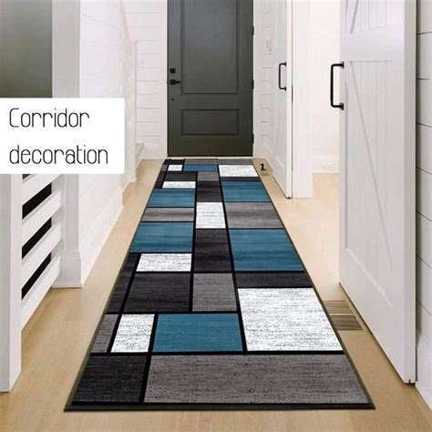 Tapis De Passage Couloir Cuisine Moderne Lavable Antiderapant Long