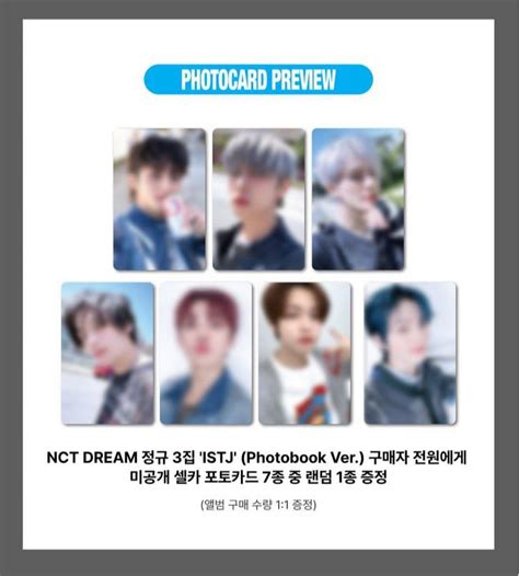 Wts Everline Ld Nct Dream Istj Mark Renjun Jeno Haechan Jaemin Chenle