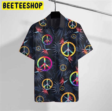 Hippie Tropical Trending Hawaiian Shirt Beeteeshop