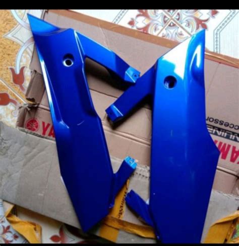 Cover Under Cowl Sayap Bawah Kanan Kiri Yamaha R Vva V Biru Ori Ygp