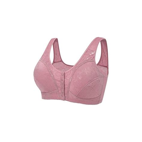 Feiboyy Reggiseno Da Donna Con Chiusura Frontale Reggiseno Senza Push