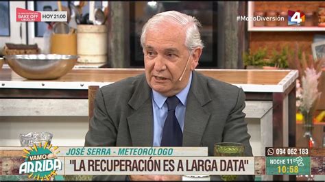 Vamo Arriba Nos visita el profe José Serra un especialista del clima