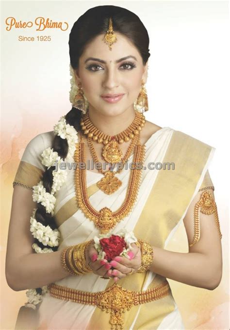 Jewellery Design Pictures Model In Bhima Gold Jewellery Ad South