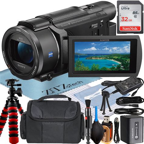 Sony FDR AX53 4K Ultra HD Handycam Camcorder With 32GB SanDisk Memory