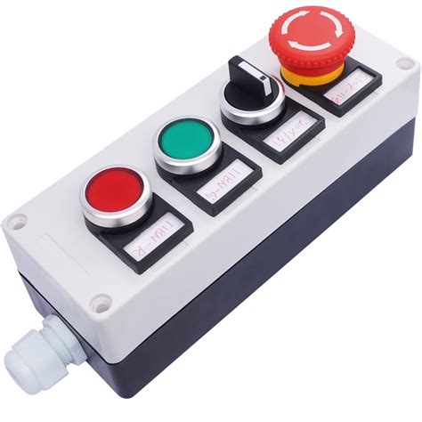 Buy Taiss Red Green Momentary Switch Red Mushroom Emergency Stop