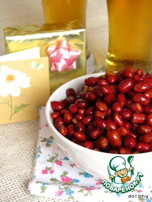 Орешки к пиву в японском стиле – кулинарный рецепт