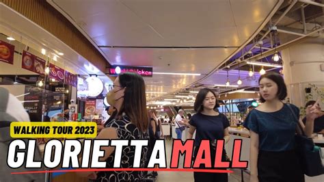 [4k] Walking Tour Ayala Malls Glorietta 2023 Ayala Center Makati