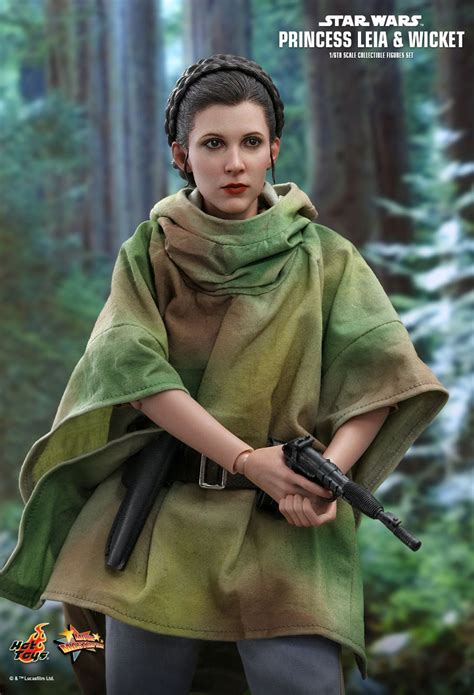 Hot Toys Princess Leia And Wicket Set Official Pics Info Serpentor S Lair