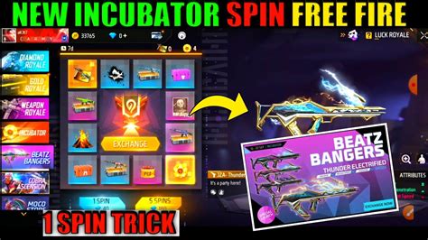 Beatz Bangers Event Free Fire Free Fire New Incubator Gun Skin Free