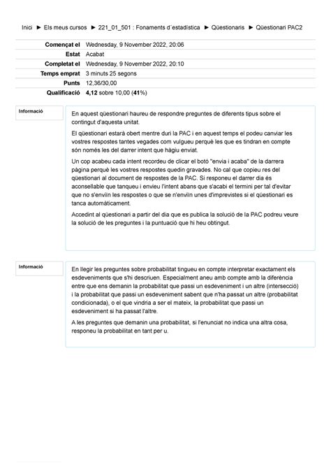 Solucions Professor Quest 2Fonaments Estadistica Inici Els Meus