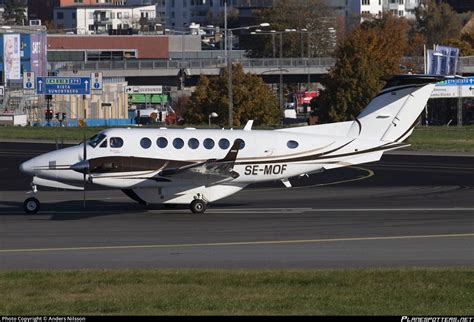 SE MOF Svenskt Industriflyg Beechcraft 350 Super King Air Photo By