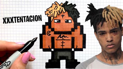 Tuto Dessin Xxxtentacion Pixel Art Youtube