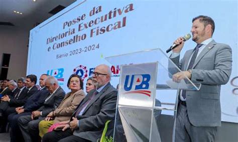 Quinho E Diretoria Tomam Posse Na Upb Em Cerim Nia Concorrida E