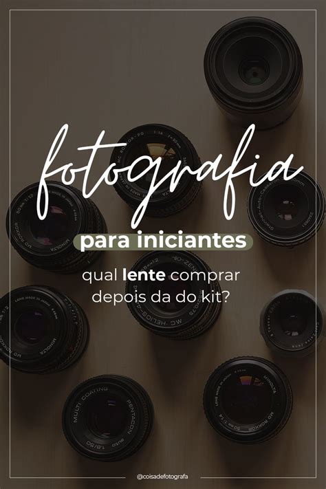 Equipamentos Para Fot Grafos Iniciantes Photography Lightroom