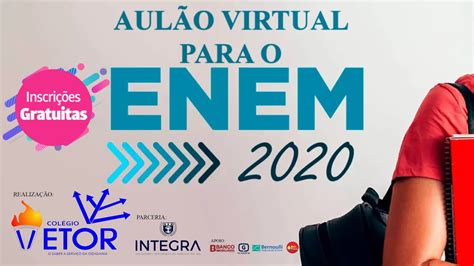 Aten O Aul O Virtual Enem Youtube