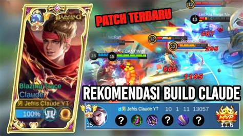 Ini Dia Racikan Build Top Global Claude Tersakit Di Patch Terbaru