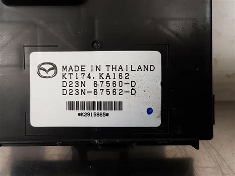 MAZDA CX 3 GT 2015 2020 PETROL ECU BCM BODY CONTROL MODULE UNIT D23N