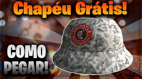 Como Pegar O Chap U Gr Tis Chipotle Foil Bucket Hat Do Evento Da