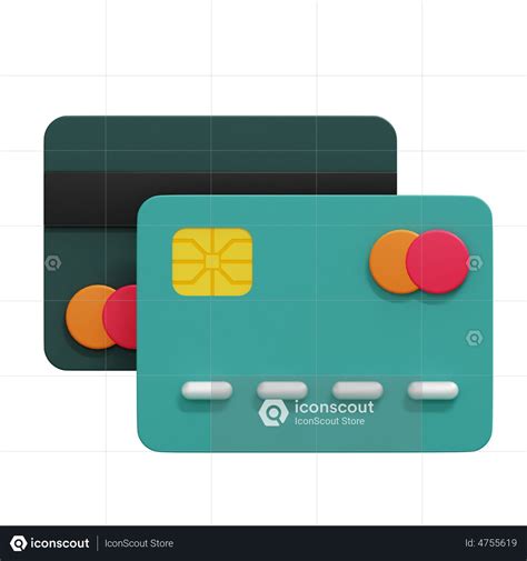 Premium Credit Card 3d Icon Download In Png Obj Or Blend Format