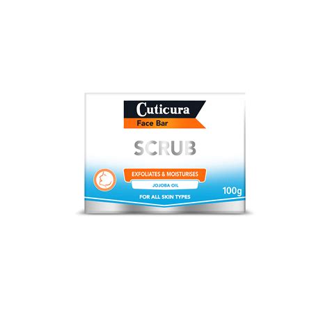 Cuticura Exfoliating Soap 100g Scrub Range