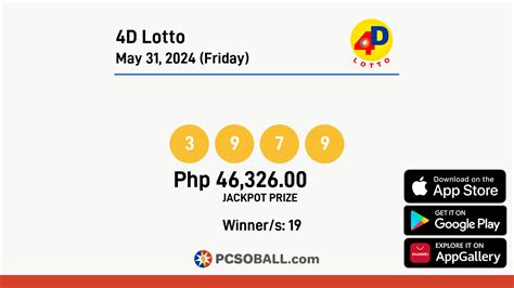 D Lotto May Friday Pcso Lotto Results Pcso Ball