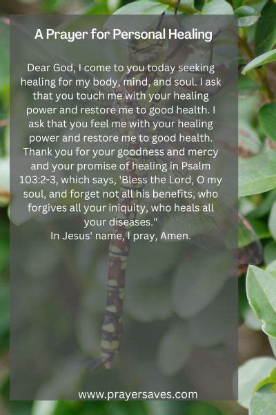 15 Powerful Prayer For Healing And Strength