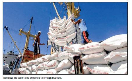 Myanmar Targets 300 000 Tonnes Of Rice Export In Feb Mar Myanmar