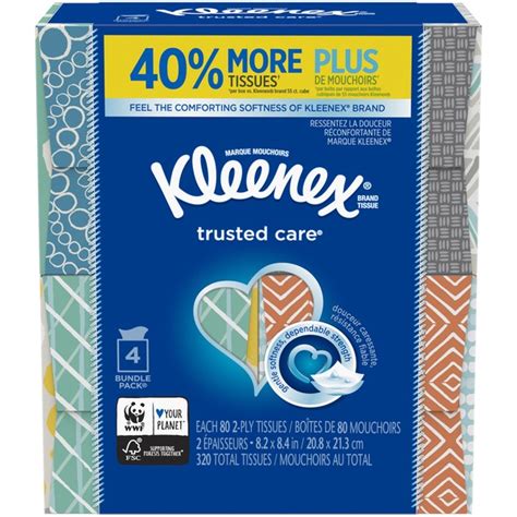 Staples Kleenex Trusted Care Everyday Facial Tissues Same Day Delivery