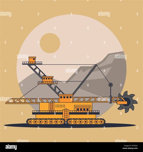 Mining Zone Stock Vector Images Alamy