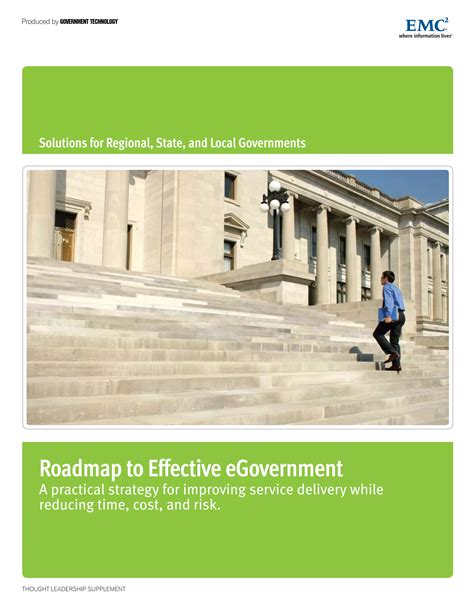 Connected Government Roadmap Regional State And Local Pdf