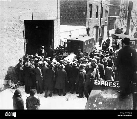 Gang War In Chicago 1929 Stock Photo Royalty Free Image 48339974 Alamy