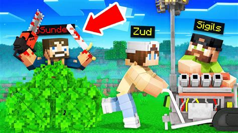 Escape The Killer Tag In Minecraft Murder Run Youtube