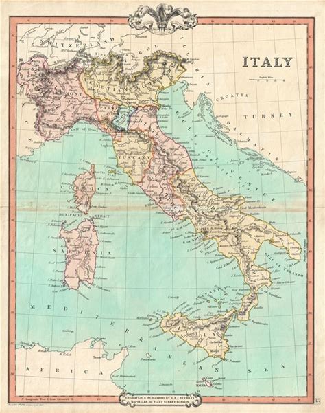 Italy.: Geographicus Rare Antique Maps