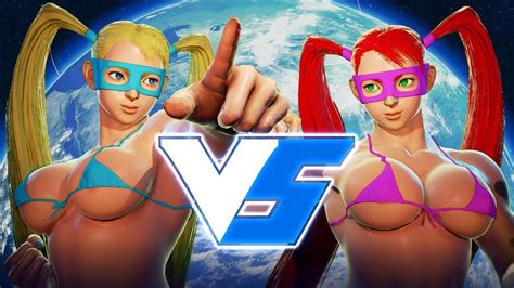 Street Fighter R Mika Vs R Mika Biqu Ni Gameplay Pc Mods